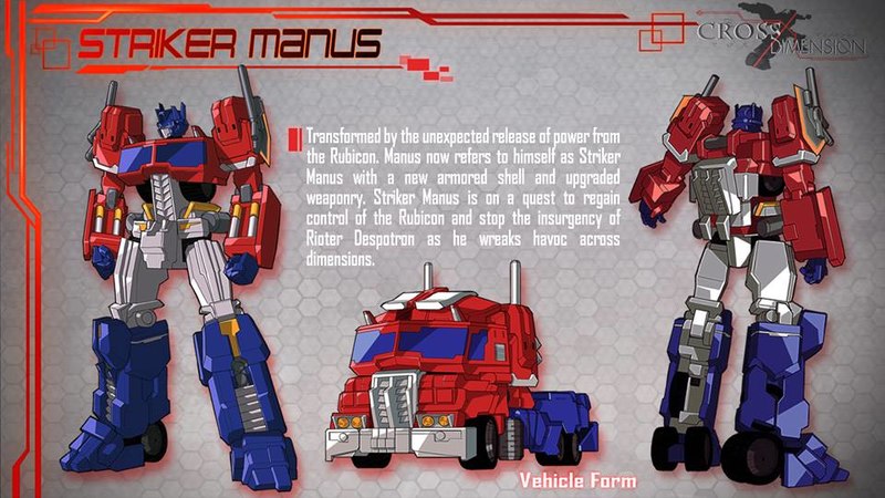 Striker manus optimus hot sale prime